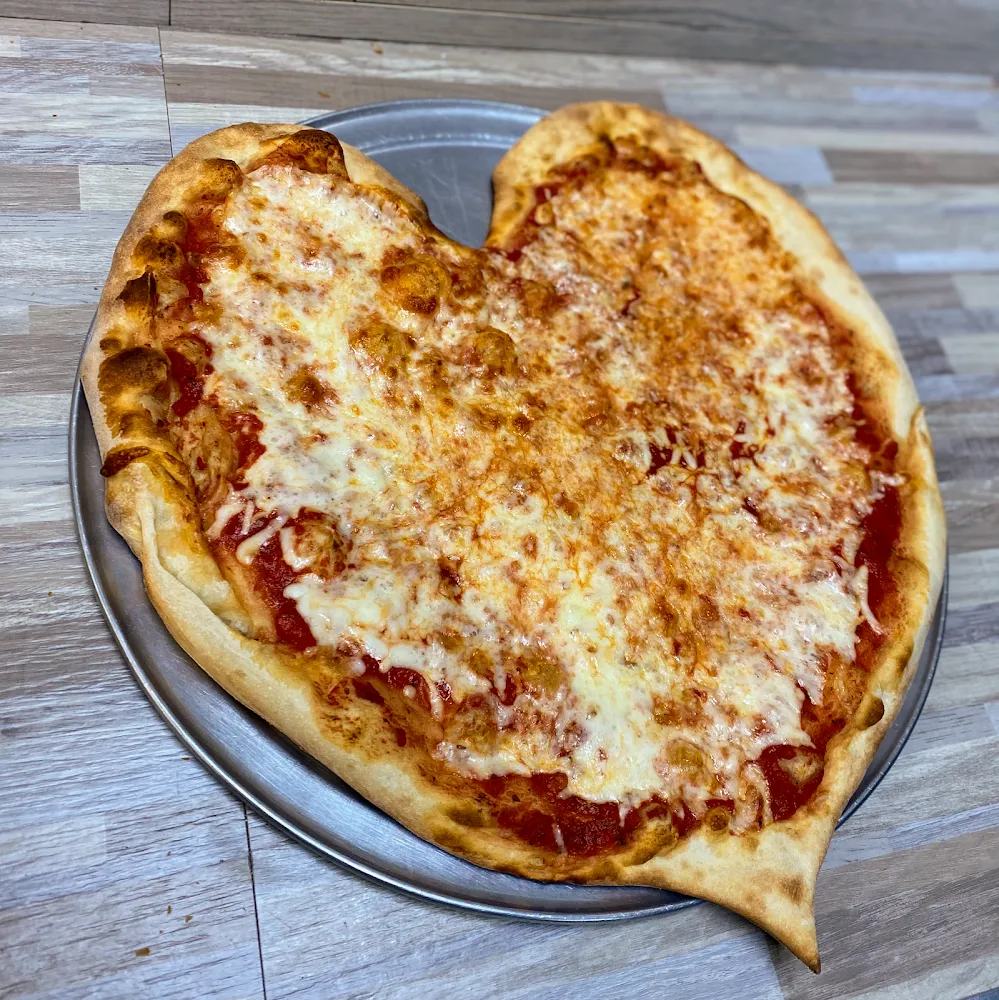 Heart Shaped Pizza