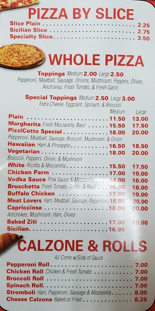 Amore di Pizza Menu image 3